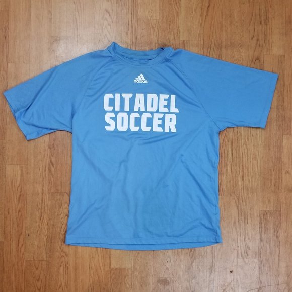 Men's Adidas Climalite Running Soccer Shirt S - Picture 1 of 2